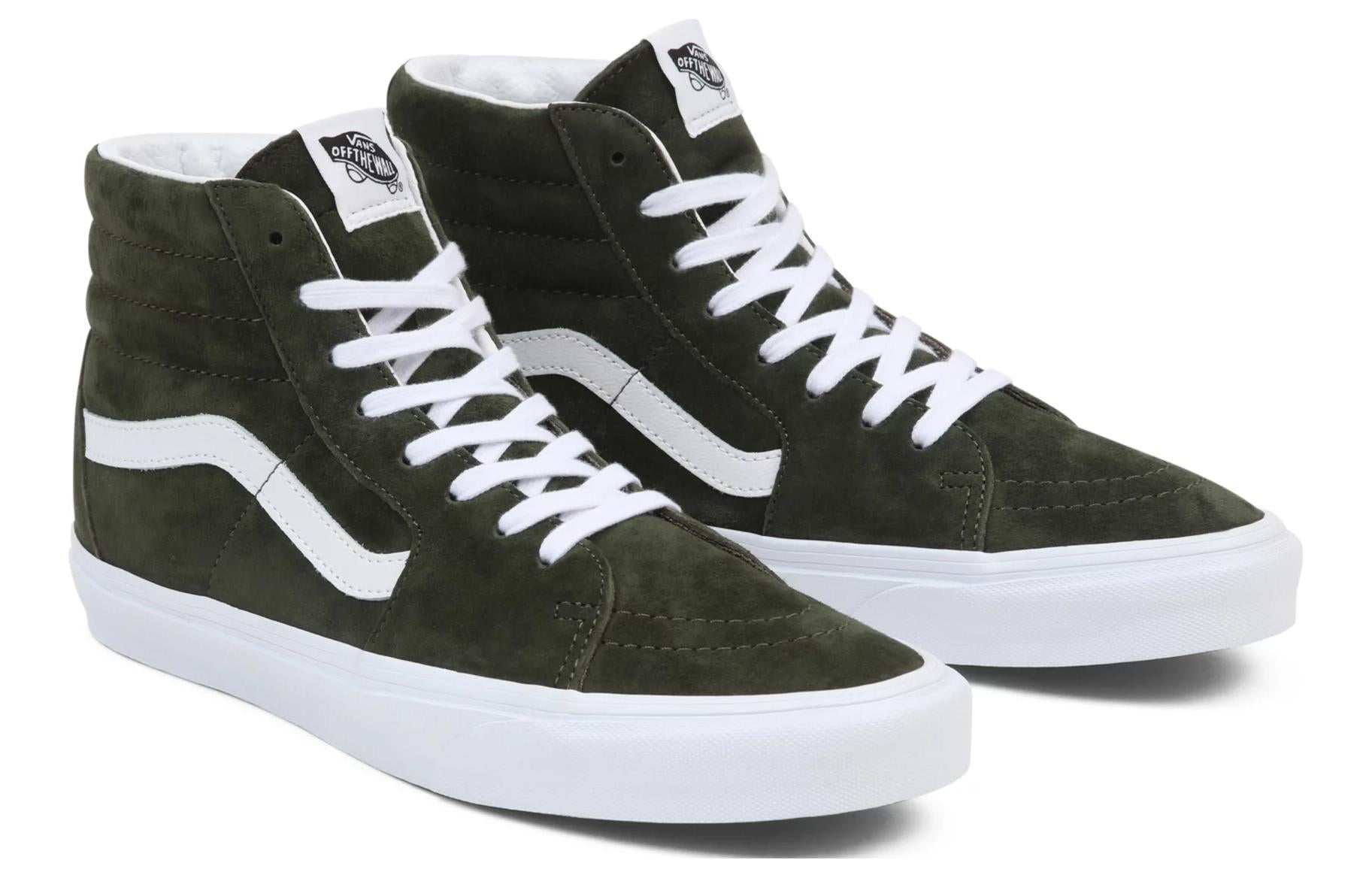 Vans SK8-HI Zamszowe Pig Suede GREEN VN0A4BVT50K