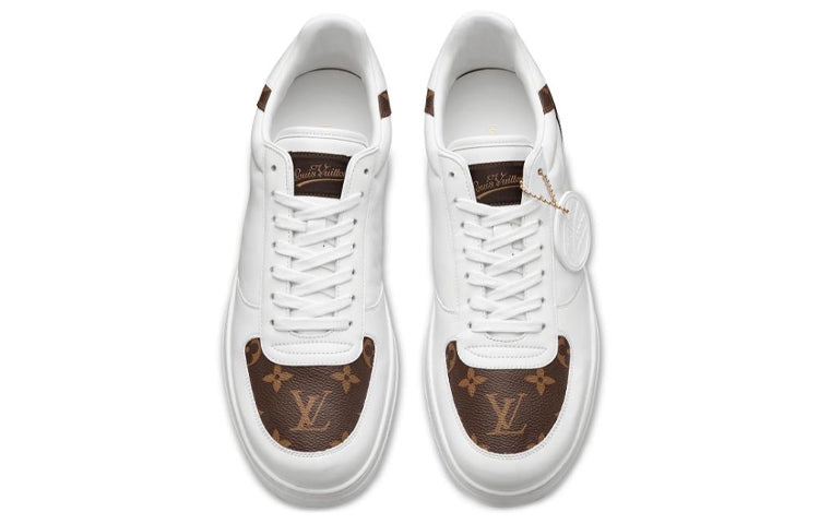LOUIS VUITTON Rivoli Sneakers 'White with Logo Monogram' 1A3MI2