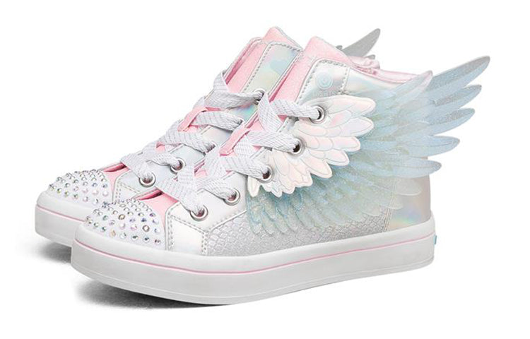 (GS) Skechers Twi-Lites 2.0 'Silver Pink' 314401L-SLPK