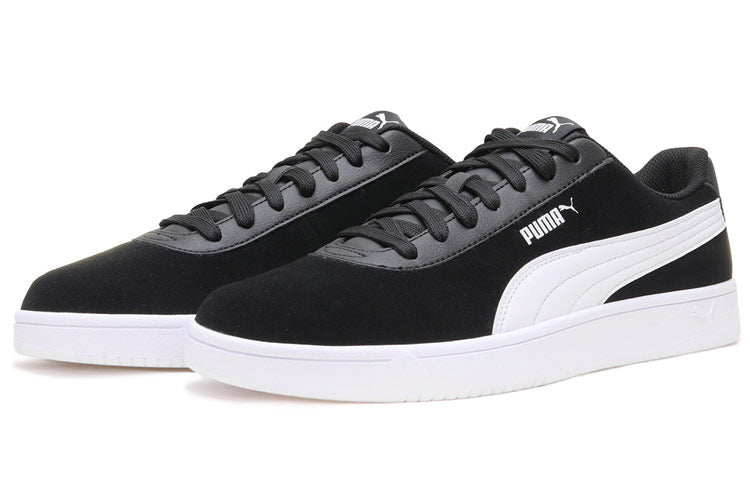 PUMA Unisex Coat Pure SD Sneakers Black/White 381920-01