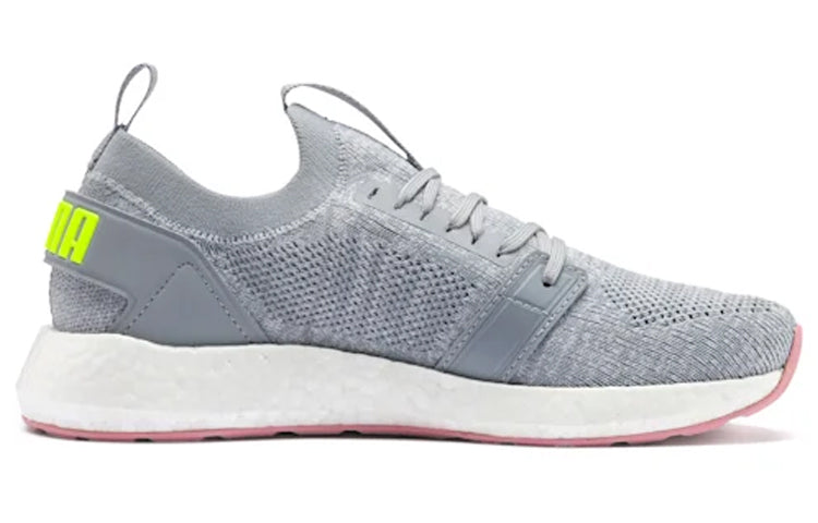 (WMNS) PUMA Nrgy Neko Engineer Knit 'Grey Yellow' 191094-24