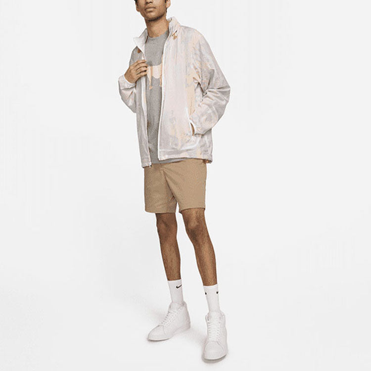 Nike SB x The Killing Floor Crossover Woven Skateboard Hooded Jacket Asia Edition White DA1375-100
