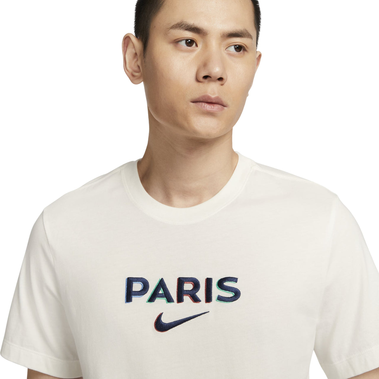 Nike Paris Saint-Germain Soccer T-Shirt Asia Sizing 'Sail' HJ9761-133