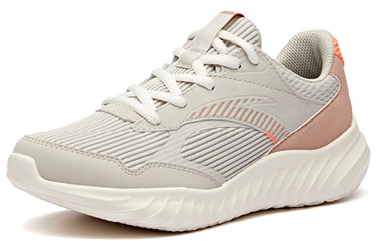 (WMNS) ANTA Running Series Sneakers 'Grey White Orange' 12915570-7