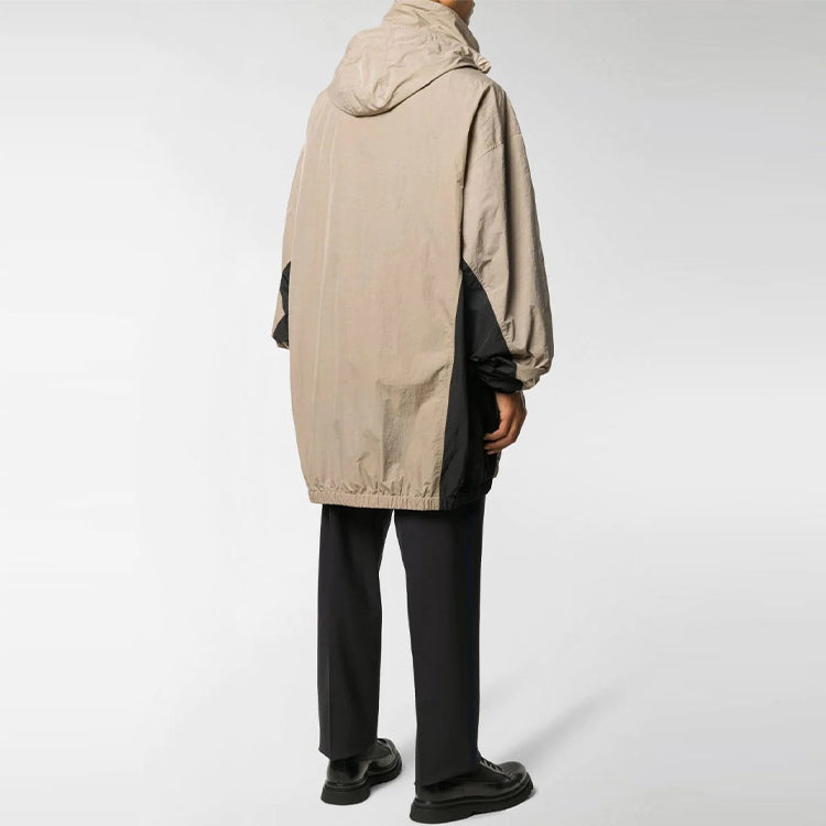 Balenciaga Oversized Zip-Up Lightweight Track Jacket 'Neutrals' 625510TDO139577