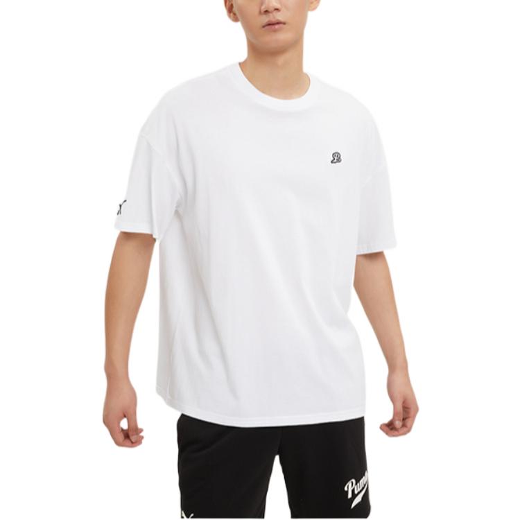 PUMA Logo T-Shirt 'White' 538324-02