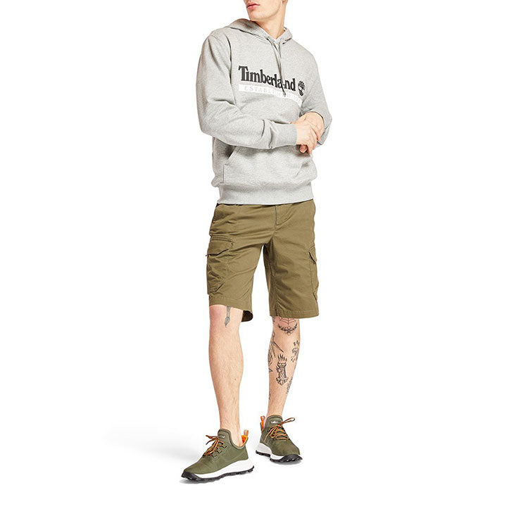 Timberland Logo Hoodie 'Grey' A22AF-V91