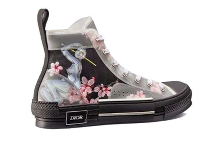 DIOR x Hajime Sorayama B23 High 'Robot Tropical Black' 3SH118YND_H963