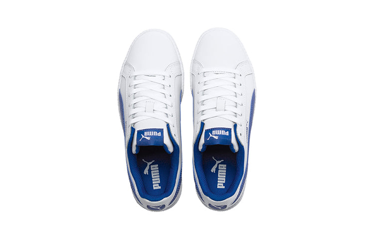 PUMA Smash Jr White/Blue 360162-13
