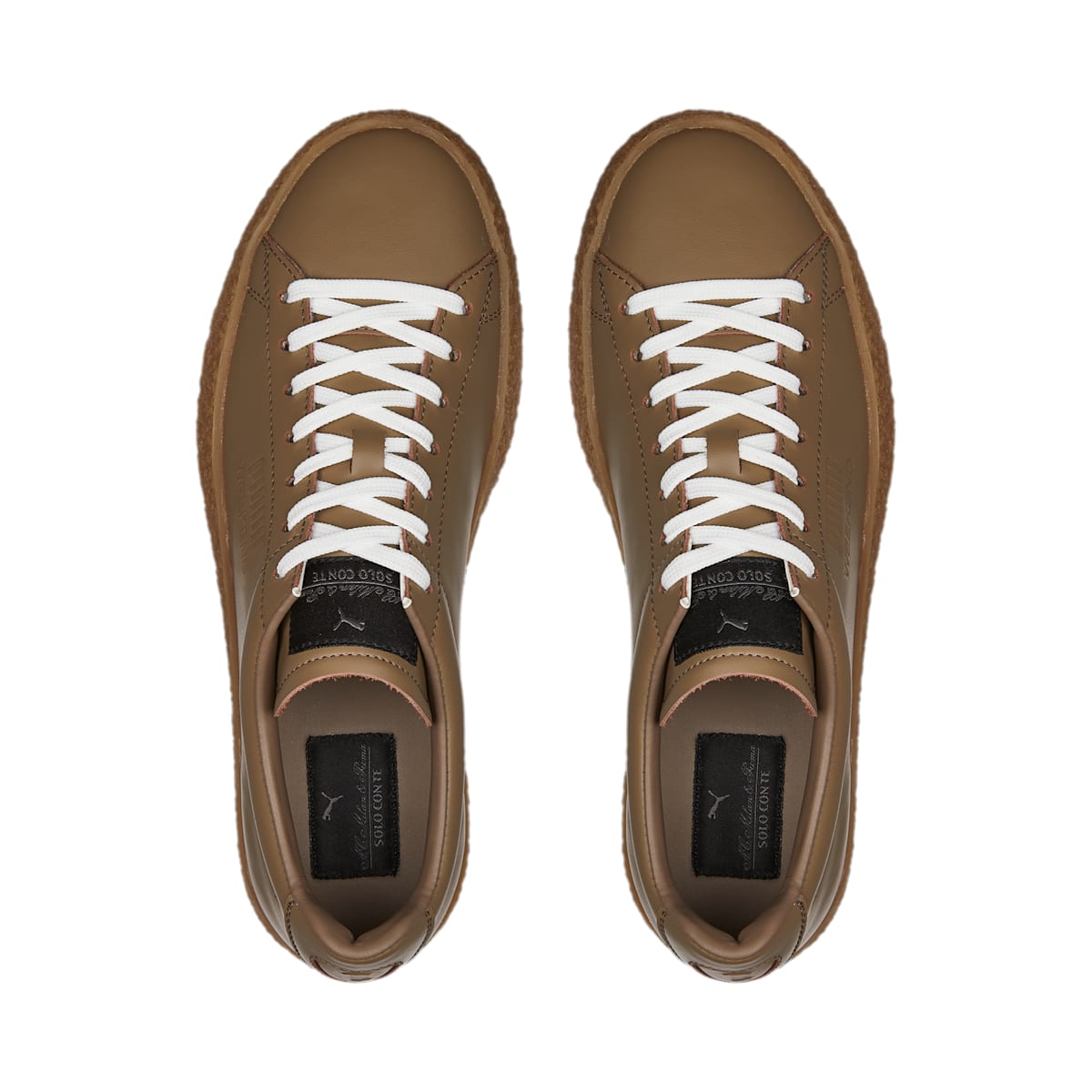 (WMNS) PUMA x A.C Milan Weekend 'Brown' 387762-02