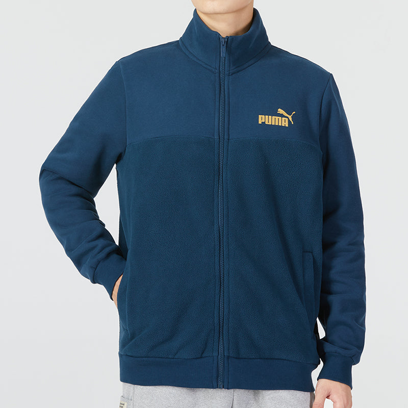 PUMA Golden Track Jacket 'Blue Gold' 674350-73