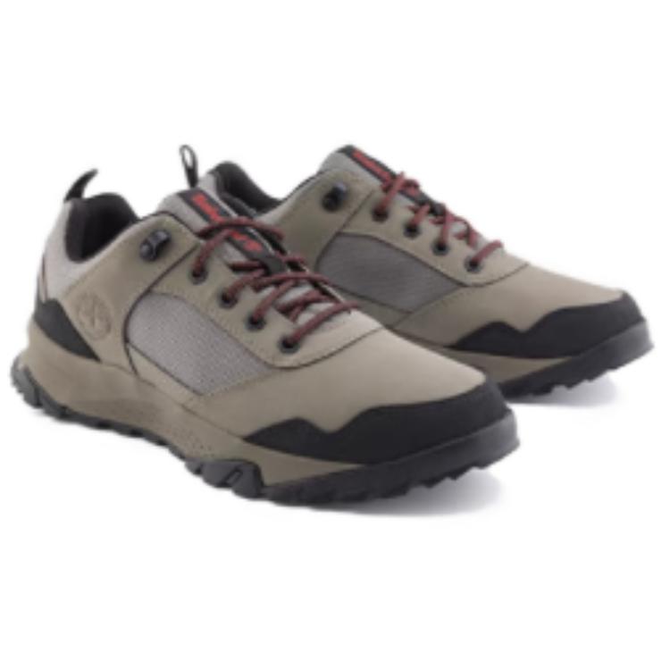 Timberland Lincoln Peak Lite Fabric and Leather Low Hiking Sneakers 'Grey' A5QH7