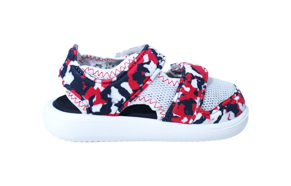 (TD) adidas Water Sandal 'White Red Black' HP6787