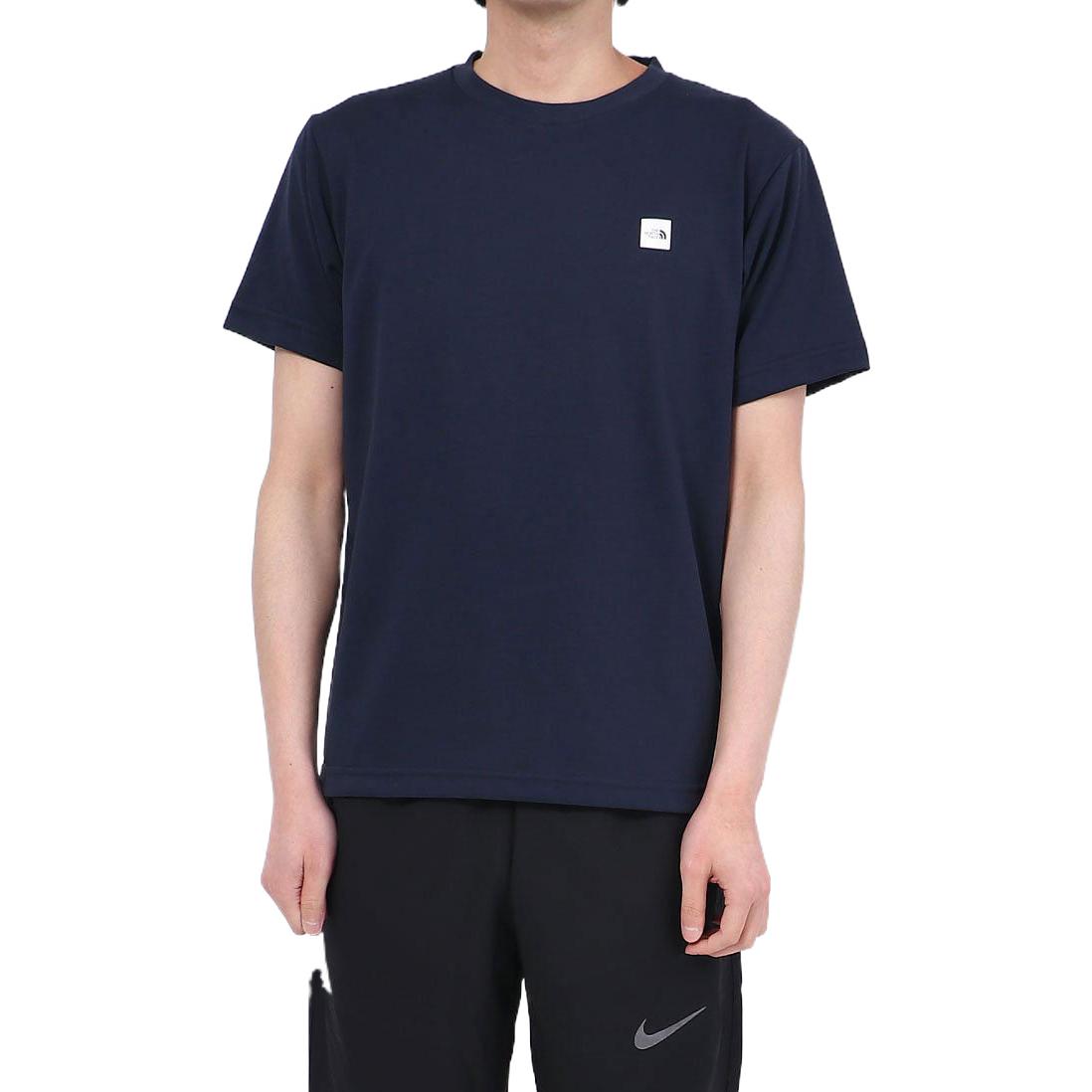 THE NORTH FACE Small Logo Short Sleeve Couple Style Navy Blue NT32052-UN
