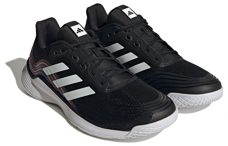 adidas Novaflight 'Black White Red' IF5042