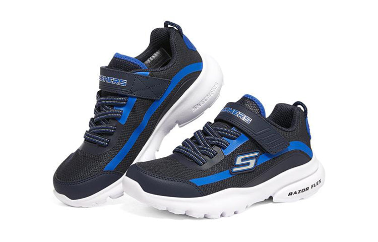 (GS) Skechers Razor Flex 'Black Blue' 403778L-NVBL