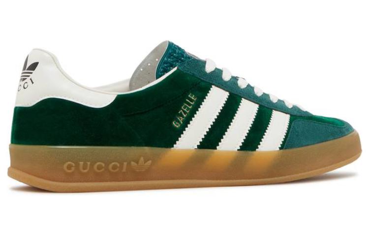 Gucci x adidas Gazelle 'Green Suede' 707848-9STU0-3170