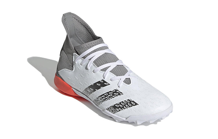 (GS) adidas Predator Freak.3 TF J 'White Solar Red' FY6312