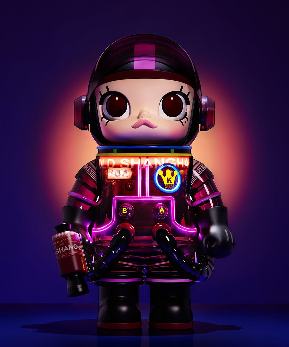 Pop Mart Mega Space Molly Old Shanghai Paramount 400% Shanghai Limited Edition POPMART-2408-0004