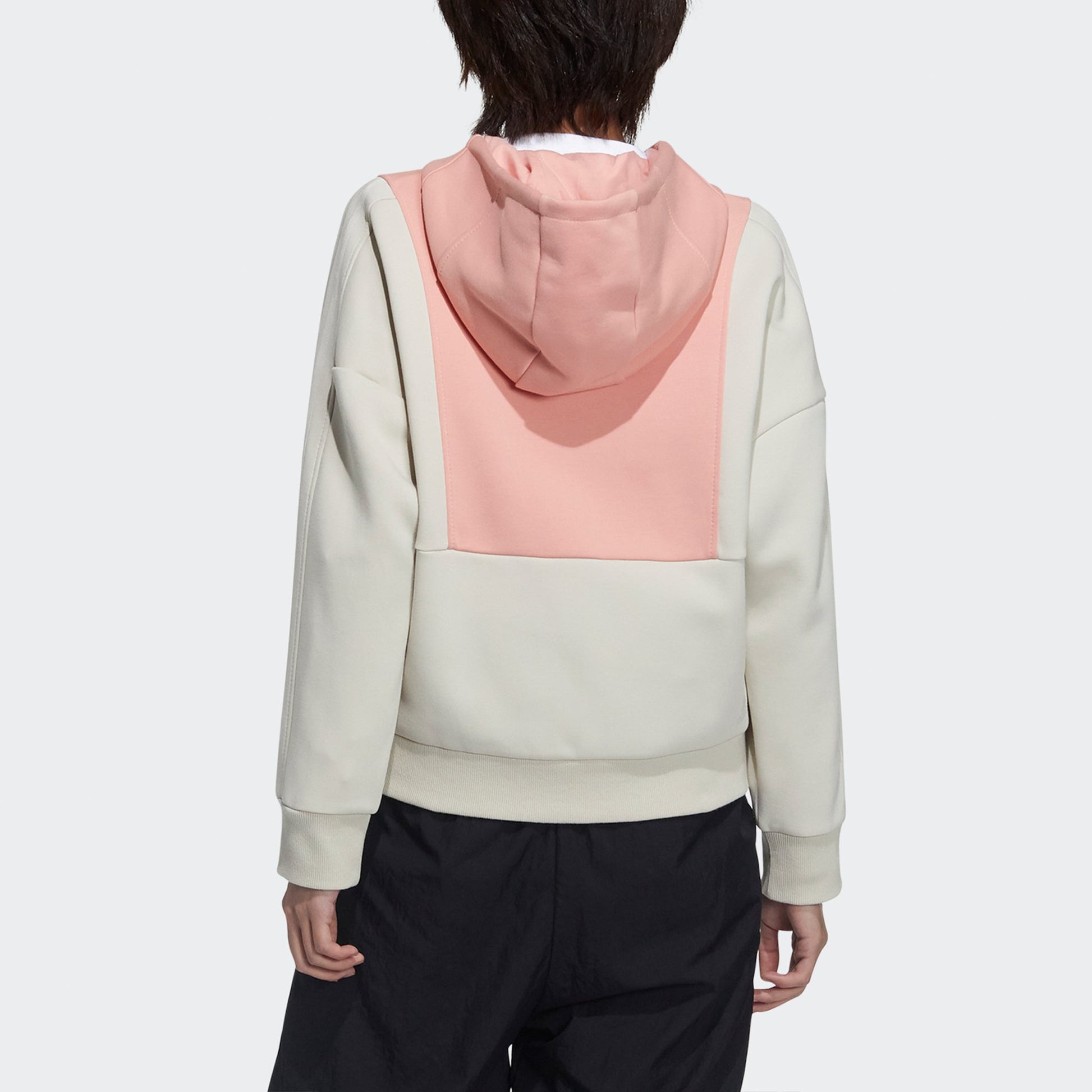 (WMNS) adidas STR Knitted Jacket Asia Sizing 'Pink White' GP0691