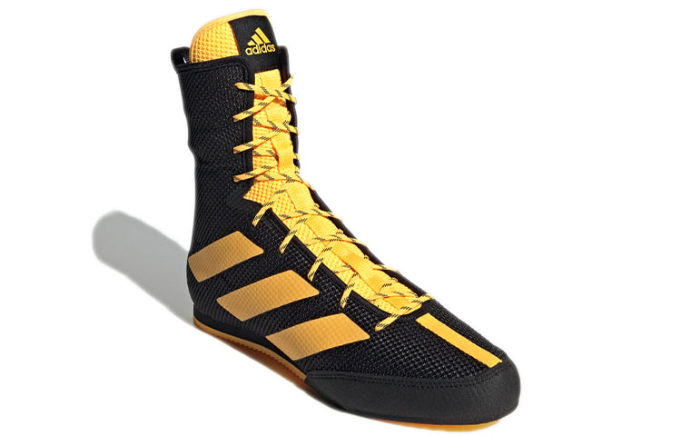 adidas Box Hog 3 Cozy Wear-Resistant Black Yellow 'Black Yellow' FZ5307