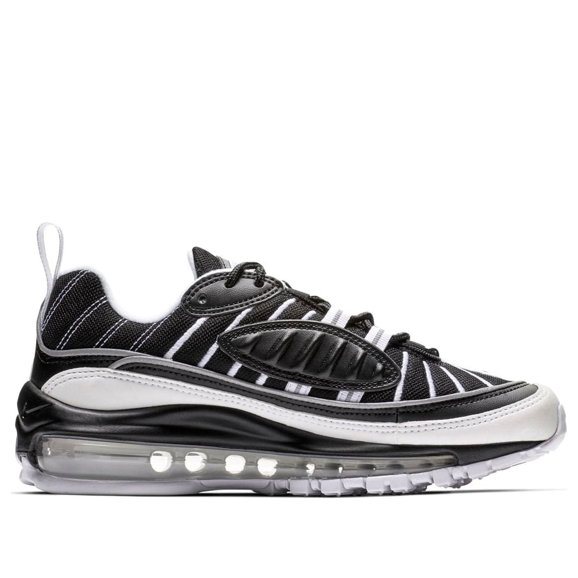 (GS) Nike Air Max 98 'Black Silver' BV4872-001