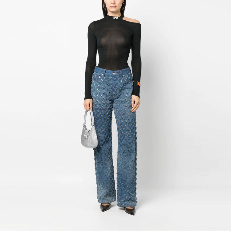 (WMNS) HERON PRESTON SS23 Long Sleeve T-Shirt 'Hpny' HWAD042C99JER0011001
