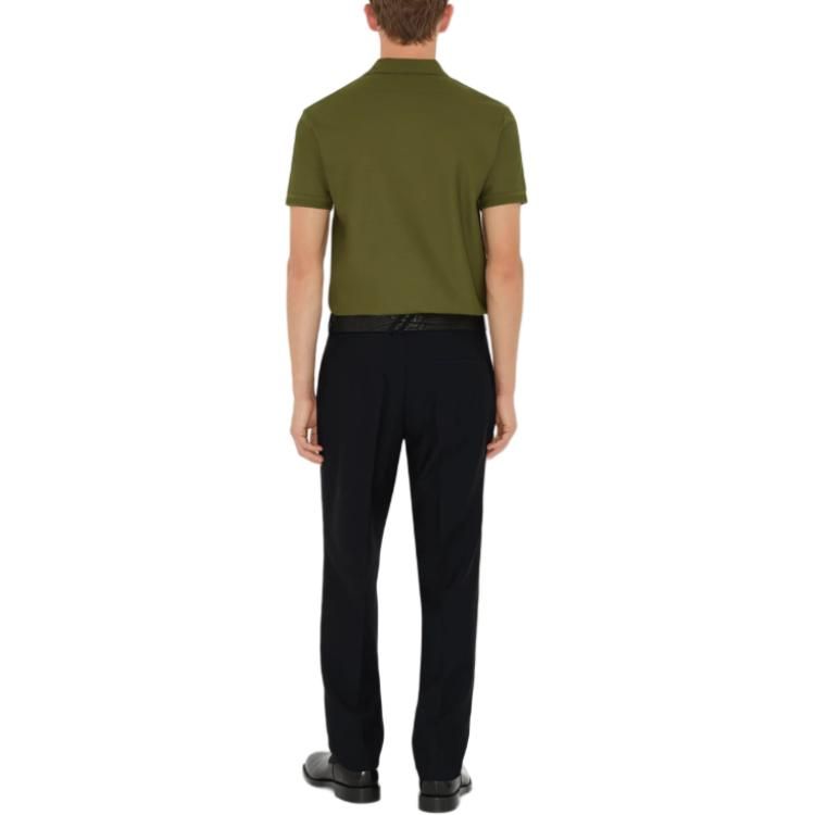 Burberry 26 Cotton Polo Shirt 'Olive Green' 80991641