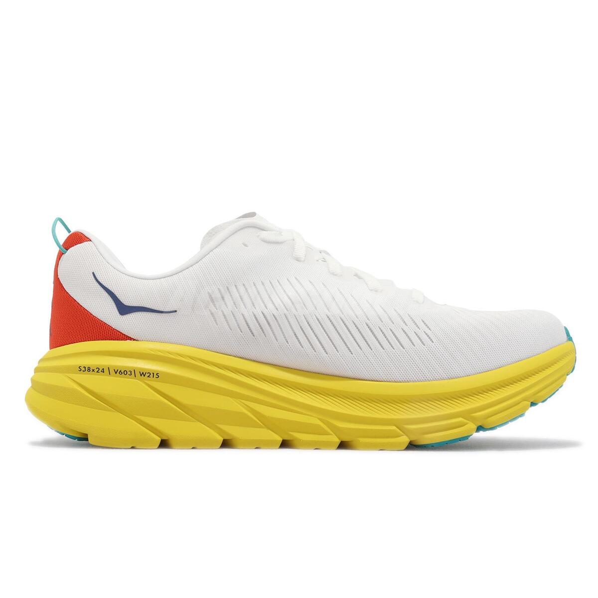 HOKA ONE ONE Rincon 3 'White Eggnog Yellow' 1119395-WEGG