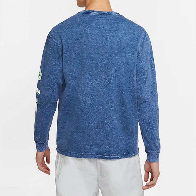 Air Jordan LEGACY AJ13 Long Sleeves Blue CW0794-414