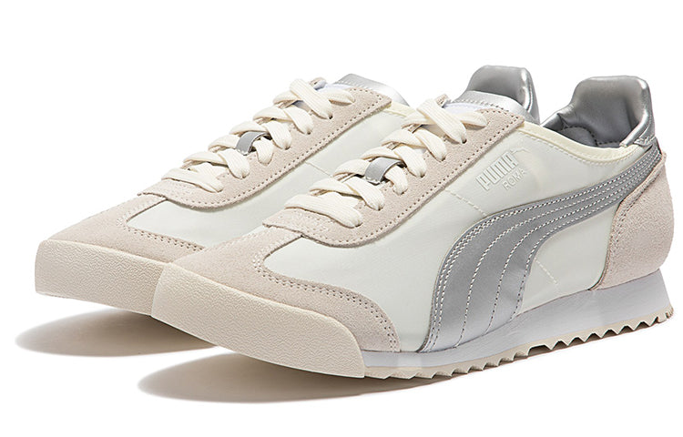 PUMA Roma OG Nylon Metallic 'Whisper White Silver' 390635-01