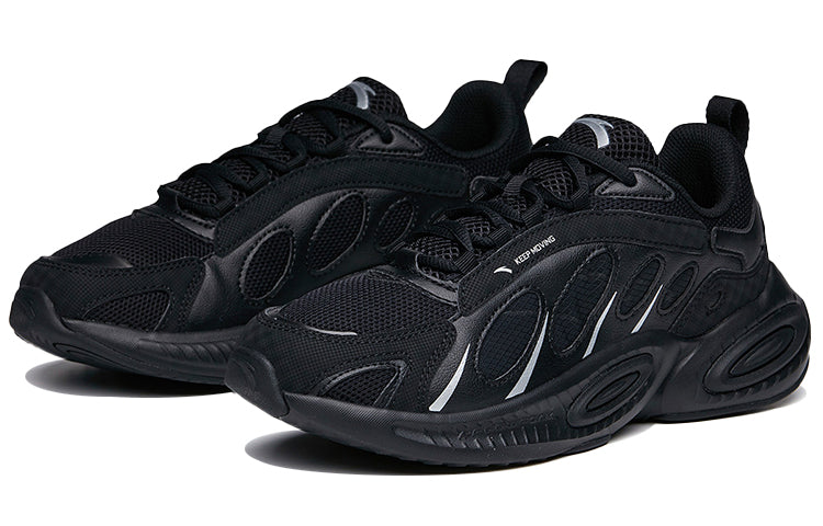 ANTA Running Series Sneakers 'Black Silver' 112045590-3