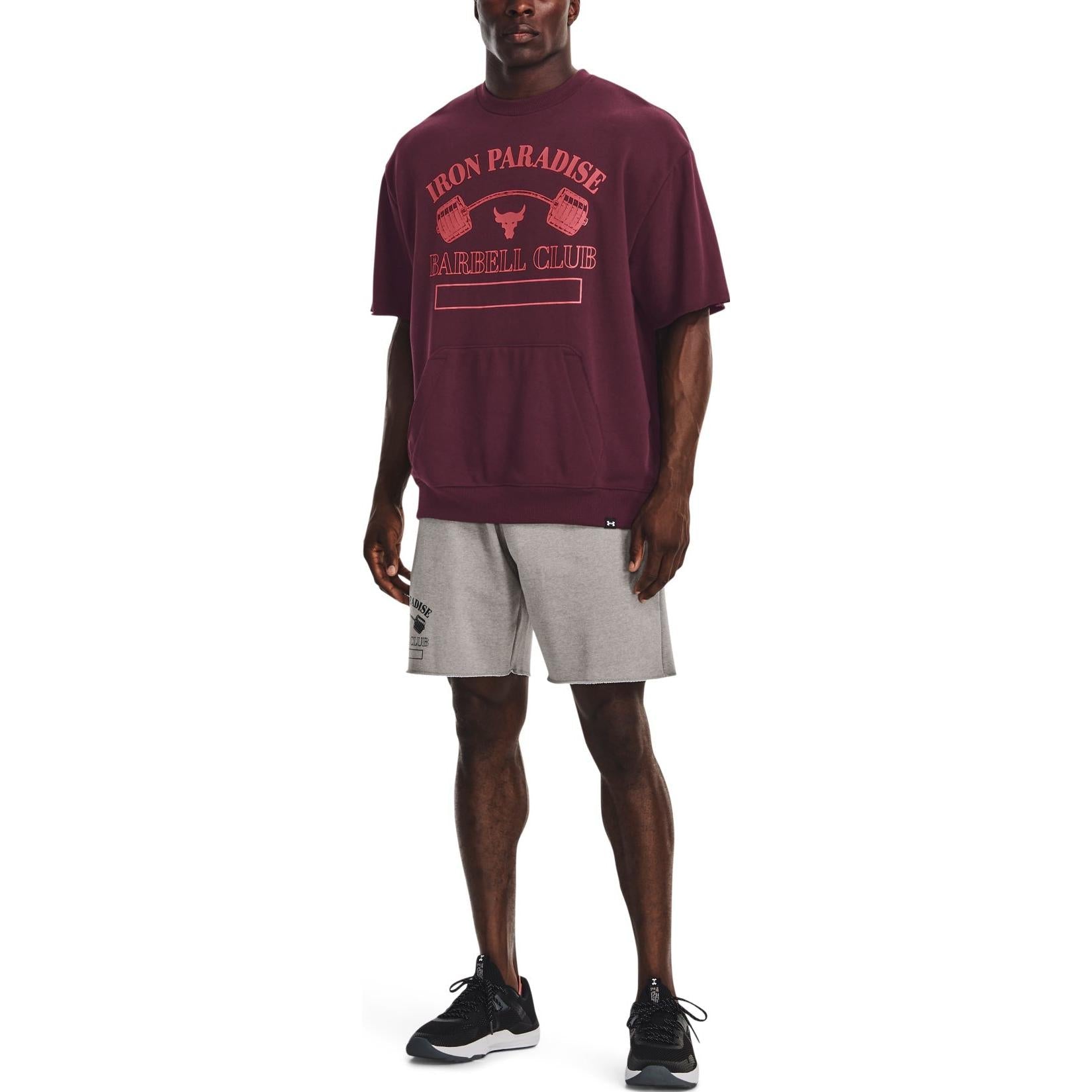 Under Armour Project Rock Graphic T-shirt 'Cherry Pink' 1373571-600