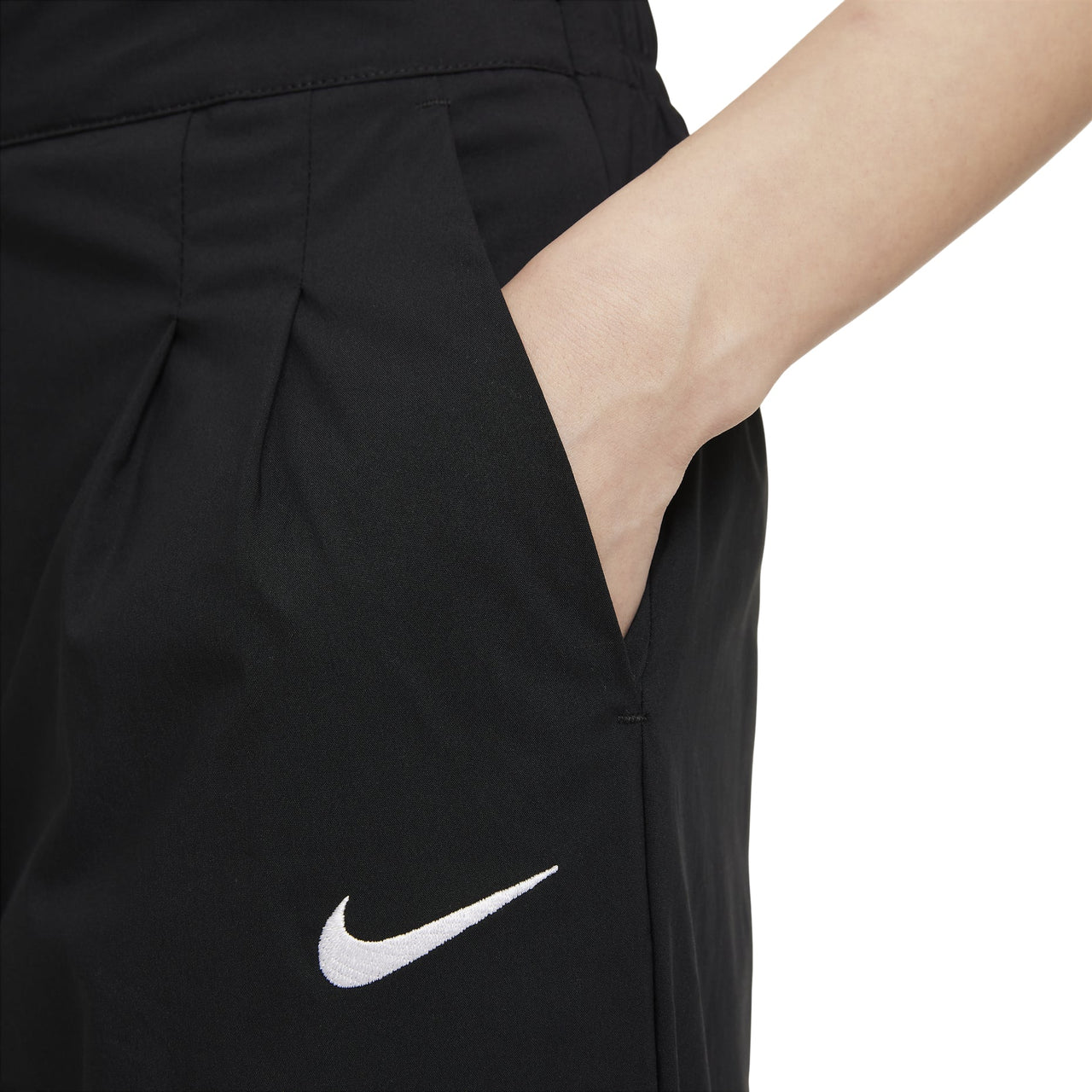 (WMNS) Nike Sportswear Icn Clsh Wvn Hr Jggr Causual Sports Ventilate Long Pant Black DD5049-010