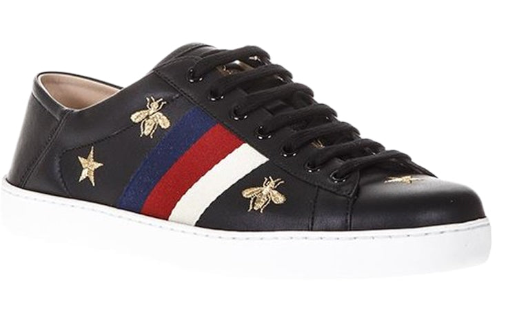 Gucci Ace Embroidered 'Bees and Stars' 497125-AXWQ0-1077