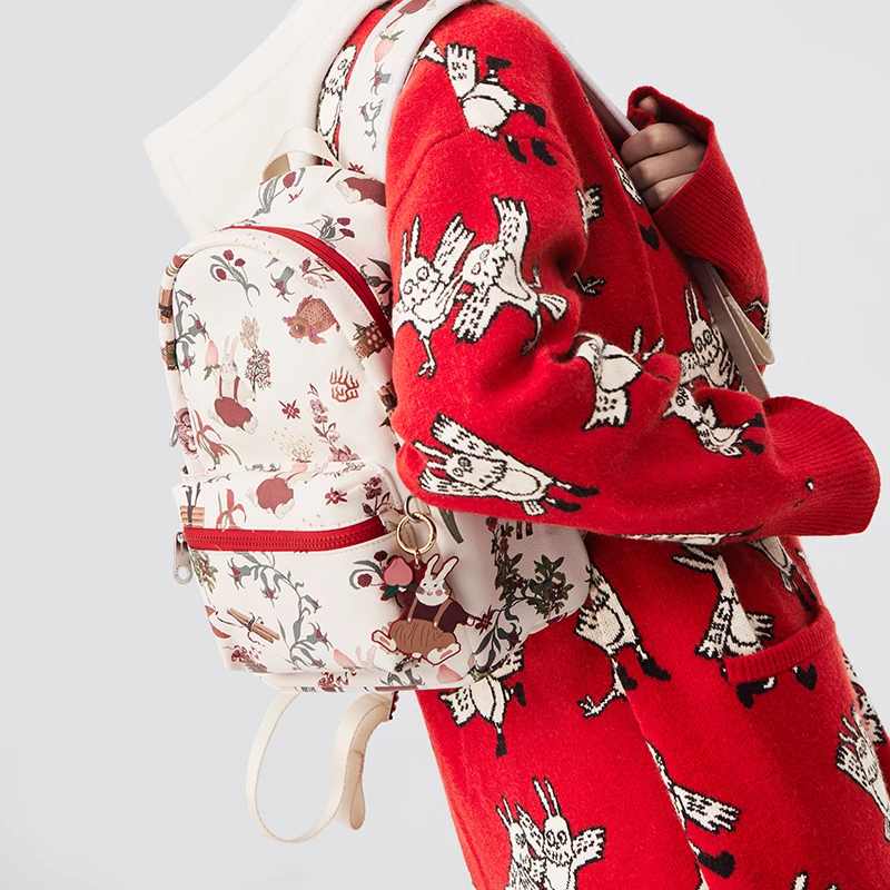 (WMNS) Li-Ning Year of The Rabbit Backpack 'Beige' ABST025-2