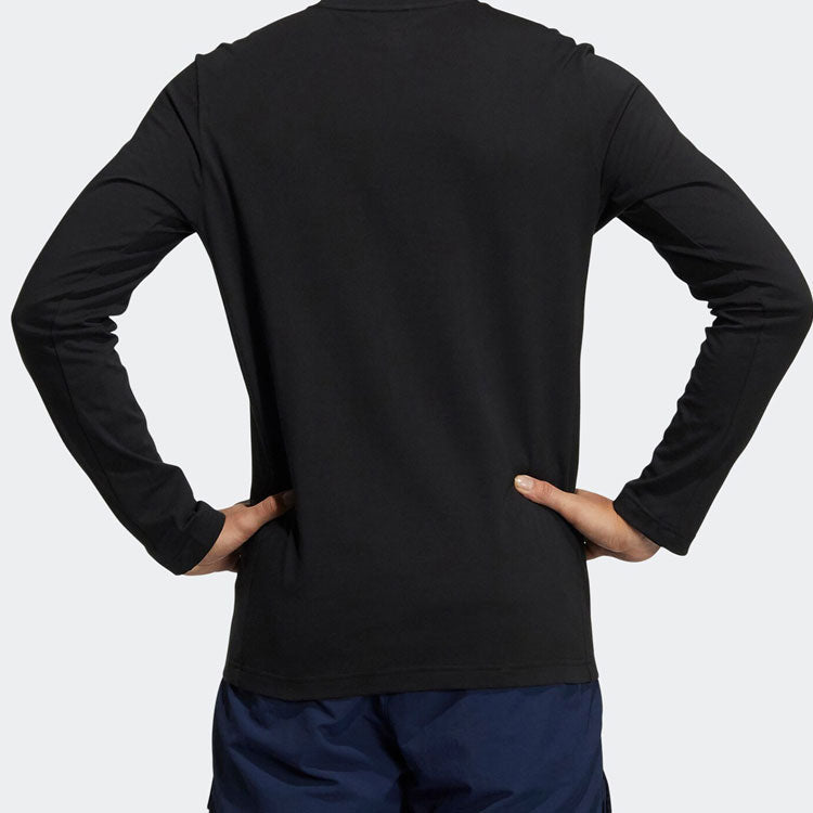 adidas Play Button Graphic Sweaters 'Black' H13838