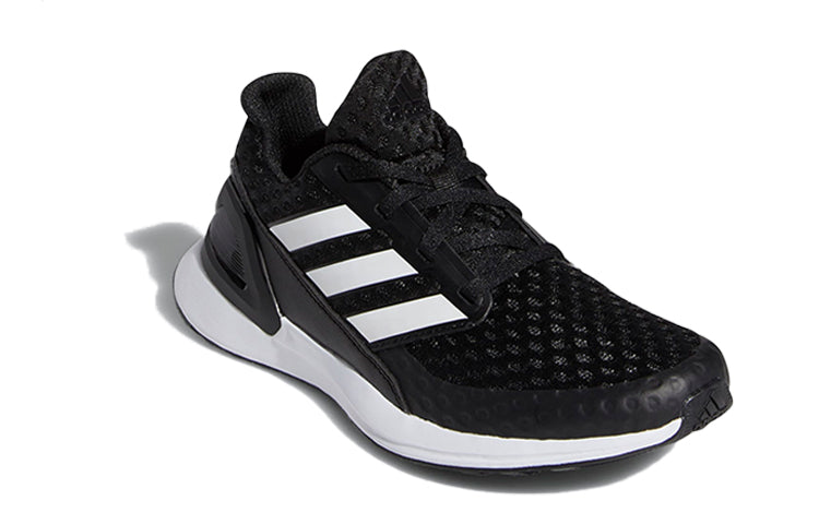 (GS) adidas RapidaRun J 'Black' EF9242