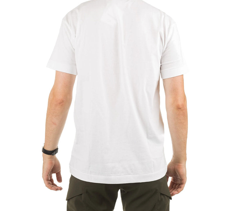 COMME des GARCONS PLAY Camouflage Logo Printing Short Sleeve Tee 'White' AZ-T248-051-1
