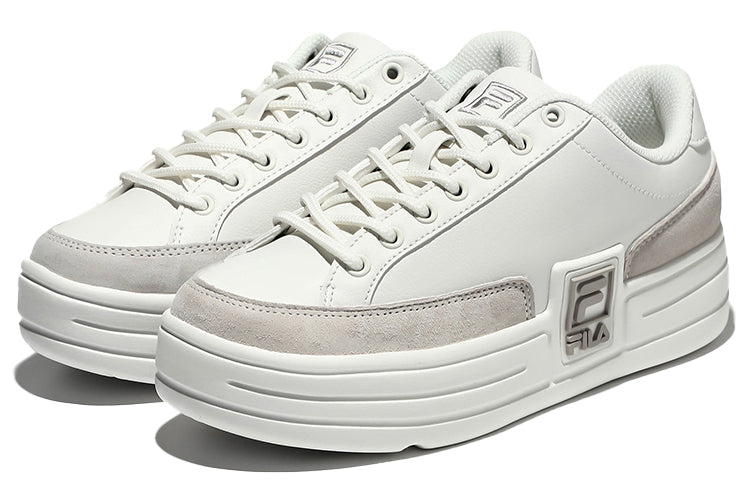 FILA Funky Tennis Flatform Low Sneakers Beige/White 1TM00622D_920