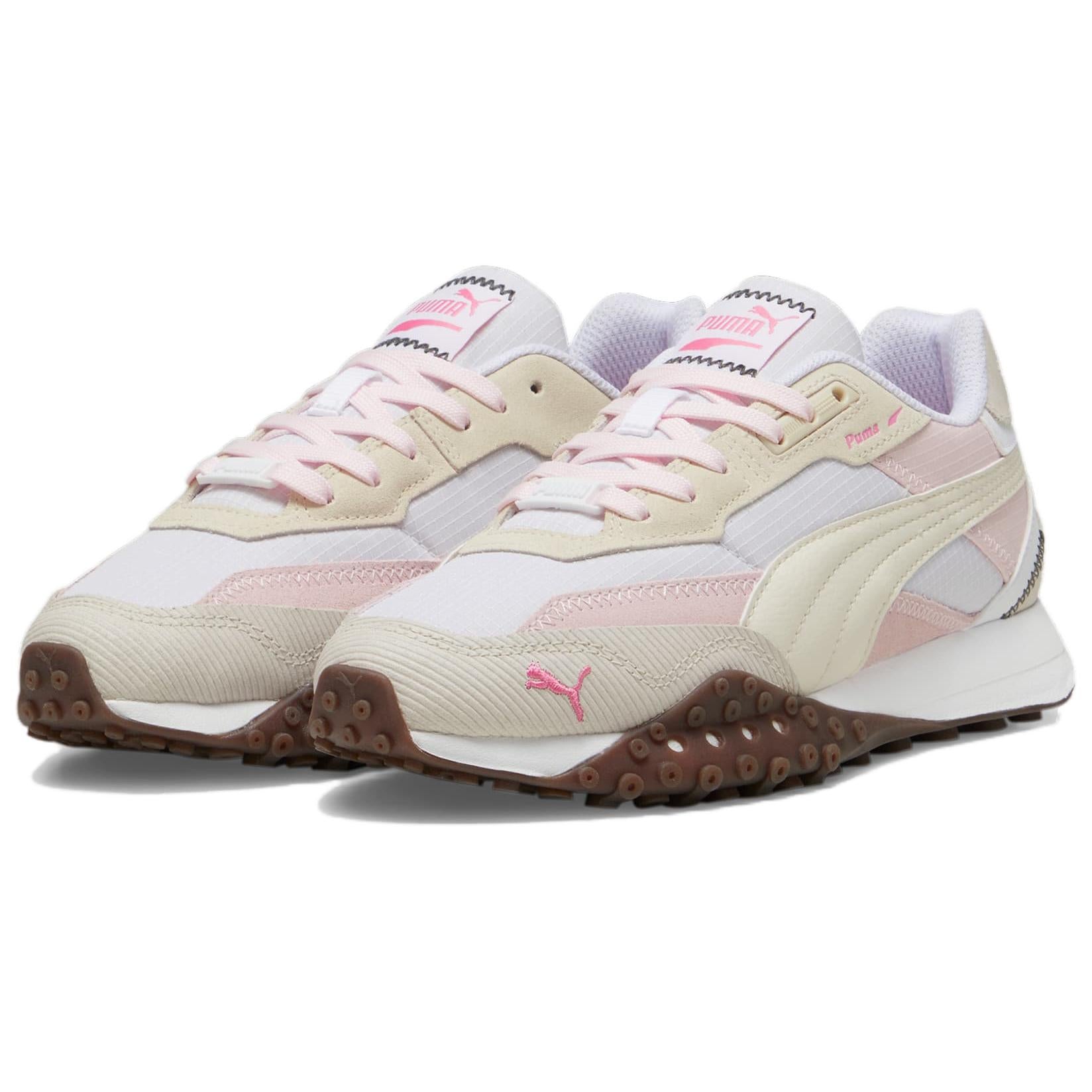 (WMNS) PUMA Blacktop Rider 'White Whisp Of Pink' 395907-05