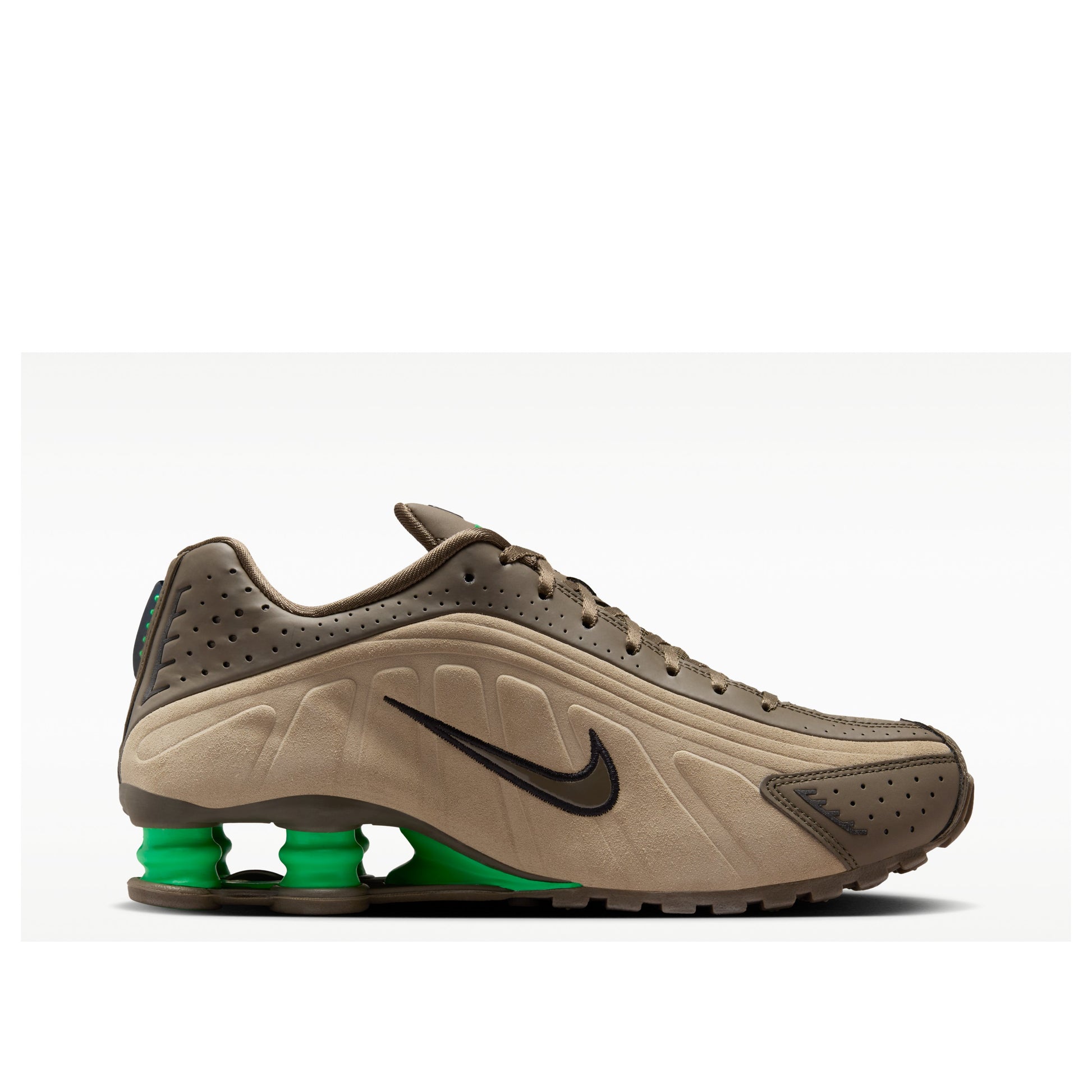 (WMNS) Nike Shox R4 'Olive Khaki' HQ7739-200