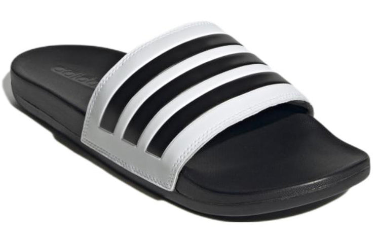 adidas Adilette Comfort Slide 'White Black' GZ5893