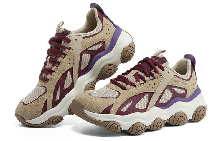 (WMNS) Skechers Rover X 'Beige Purple' 896141-TPBG