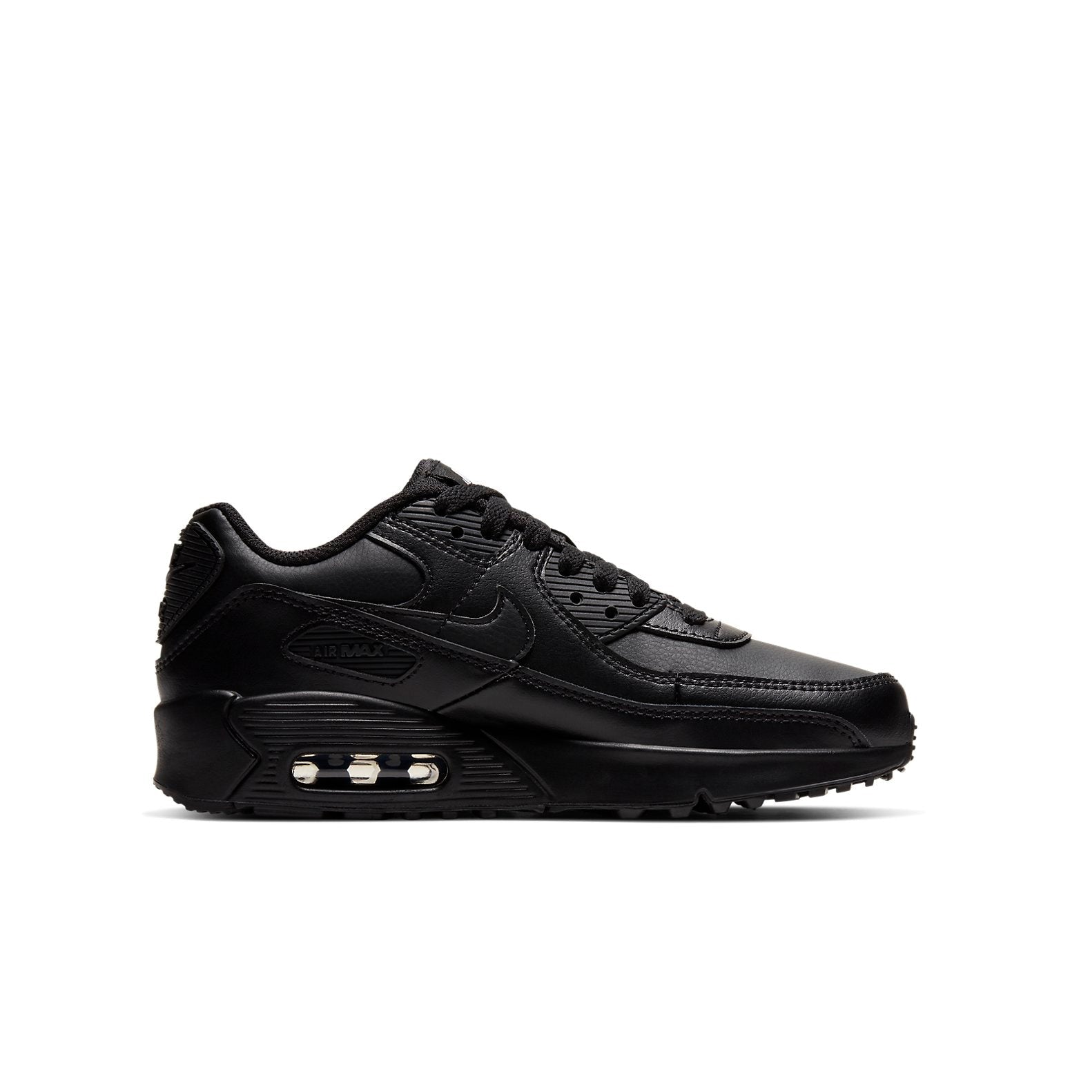 (GS) Nike Air Max 90 'Triple Black' CD6864-001