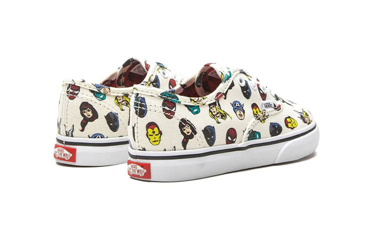 Vans Marvel x Authentic Toddler 'Marvel Heads' VN0A38E7RNU