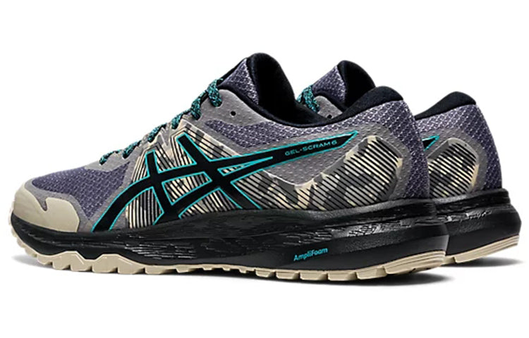(WMNS) ASICS Gel-Scram 6 Trail 'Grey Black' 1012A730-022