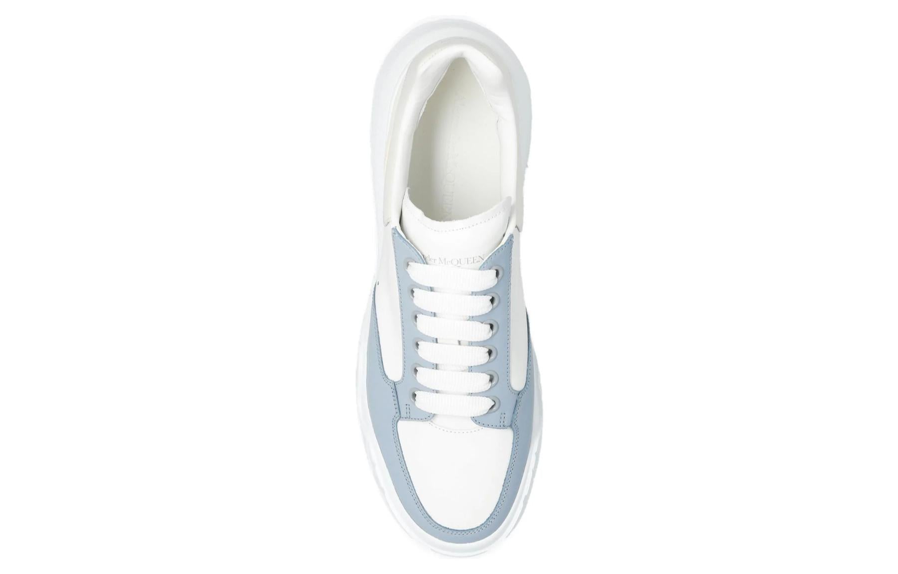 Alexander McQueen Court Trainer 'White Blue Beige' 705117WID698898