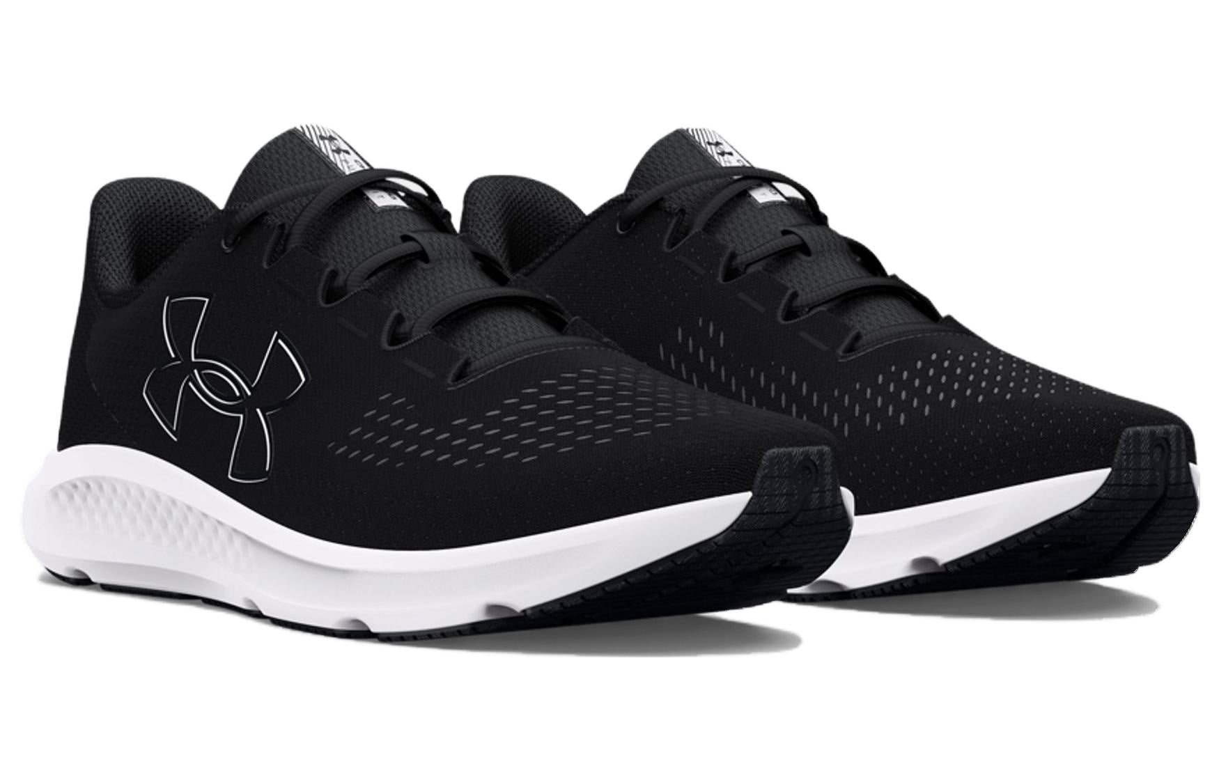 Under Armour Charged Pursuit 3 'Big Logo - Black White' 3026518-001
