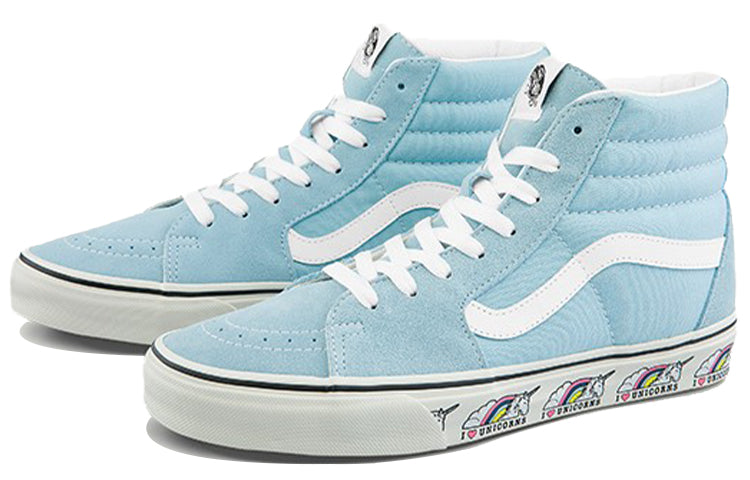 Vans SK8-HI Casual Skateboarding Shoes Unisex Navy Blue VN0A5HXV5O5
